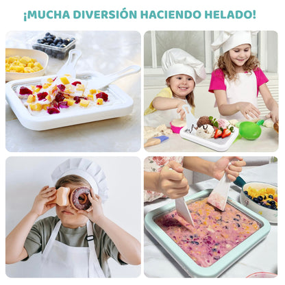 Heladera para hacer Ice Cream Rolls